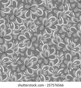 Ornamental Seamless pattern with flowers, floral illustration in vintage style. Vector design EPS