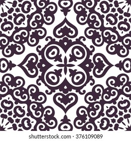 Ornamental seamless pattern in oriental style