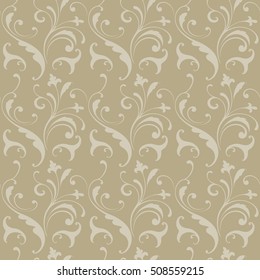 Ornamental seamless pattern. Ornament for decorating fabrics. 