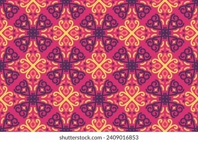 ornamental seamless pattern ornaments in traditional arabian, moroccan, turkish style. vintage abstract floral background texture. Modern minimal labels. Premium design