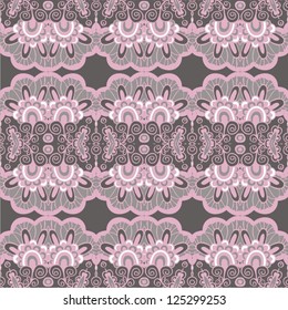 Ornamental seamless pattern for paisley. Vector illustration.