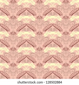 Ornamental seamless pattern for paisley. Vector illustration.