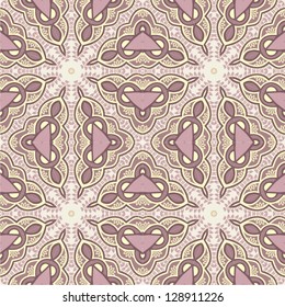 Ornamental seamless pattern for paisley. Vector illustration.