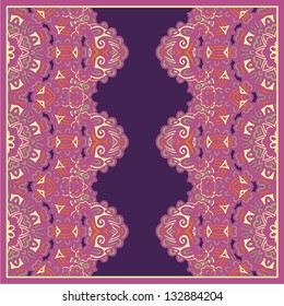Ornamental seamless pattern for paisley. Vector illustration.
