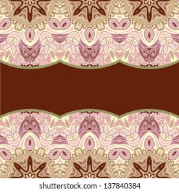 Ornamental seamless pattern for paisley. Vector illustration. 