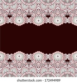 Ornamental seamless pattern for paisley. Vector illustration. 