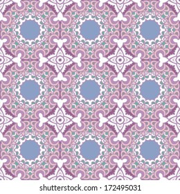 Ornamental seamless pattern for paisley. Vector illustration. 