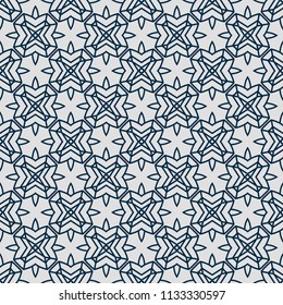 Ornamental seamless pattern. Repeating geometric background. Perfect for printing on fabric or paper