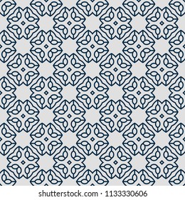 Ornamental seamless pattern. Repeating geometric background. Perfect for printing on fabric or paper