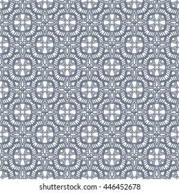 Ornamental seamless pattern. Repeating geometric background. Perfect for printing on fabric or paper.