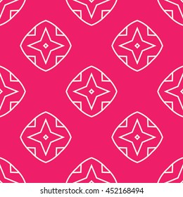 Ornamental seamless pattern. Repeating geometric background. Perfect for printing on fabric or paper.