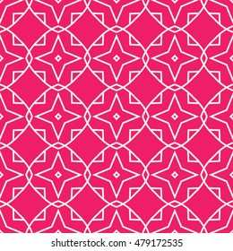 Ornamental seamless pattern. Repeating geometric background. Perfect for printing on fabric or paper.