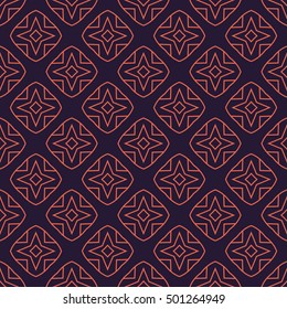 Ornamental seamless pattern. Repeating geometric background. Perfect for printing on fabric or paper.