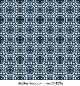 Ornamental seamless pattern. Repeating geometric background. Laser cutting template for greeting cards, envelopes, wedding invitations.