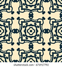 Ornamental seamless pattern. Repeating texture. Background for design