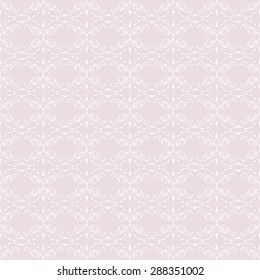 Ornamental seamless pattern. Retro curly wallpaper. Vector abstract background.