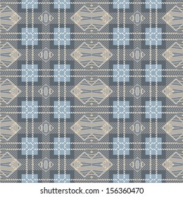 Ornamental seamless pattern tartan can be used for wallpaper, pattern fills, web page background,surface textures. Vector illustration. 