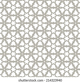Ornamental seamless  pattern. Traditional Arabic ornament.