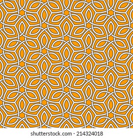 Ornamental seamless  pattern. Traditional Arabic ornament.
