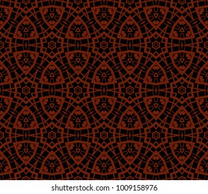 Ornamental seamless pattern. Vector abstract background.