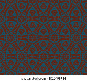 Ornamental seamless pattern. Vector abstract background.