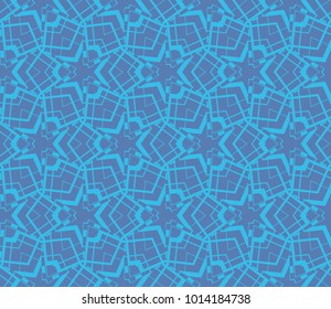 Ornamental seamless pattern. Vector abstract background.