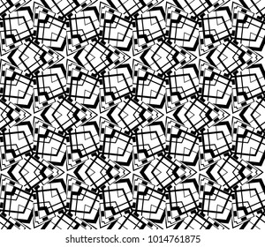 Ornamental seamless pattern. Vector abstract background.