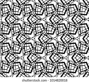 Ornamental seamless pattern. Vector abstract background.