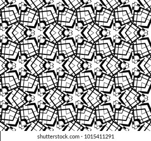 Ornamental seamless pattern. Vector abstract background.