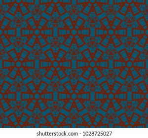 Ornamental seamless pattern. Vector abstract background.