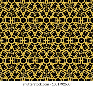Ornamental seamless pattern. Vector abstract background.