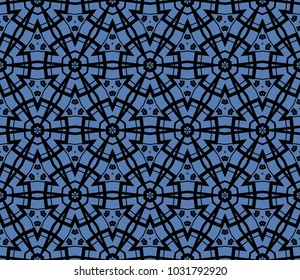 Ornamental seamless pattern. Vector abstract background.