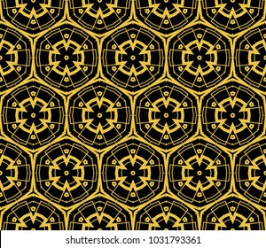 Ornamental seamless pattern. Vector abstract background.