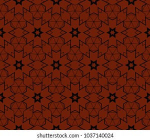 Ornamental seamless pattern. Vector abstract background.