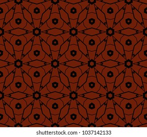Ornamental seamless pattern. Vector abstract background.