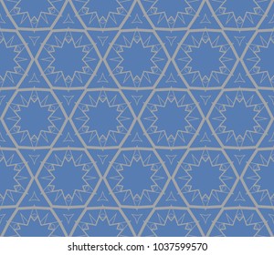 Ornamental seamless pattern. Vector abstract background.