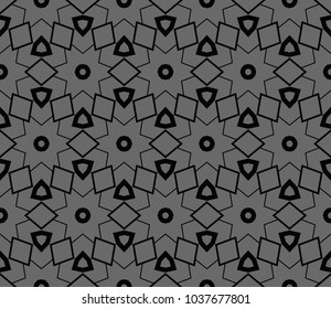Ornamental seamless pattern. Vector abstract background.
