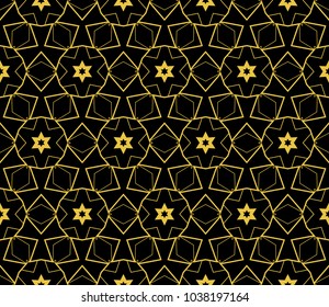Ornamental seamless pattern. Vector abstract background.