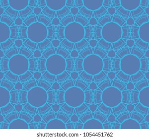 Ornamental seamless pattern. Vector abstract background.