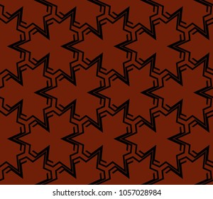 Ornamental seamless pattern. Vector abstract background.