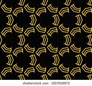 Ornamental seamless pattern. Vector abstract background.