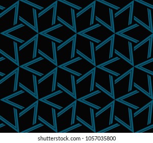 Ornamental seamless pattern. Vector abstract background.