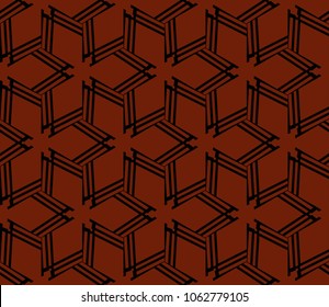 Ornamental seamless pattern. Vector abstract background.