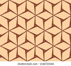 Ornamental seamless pattern. Vector abstract background.