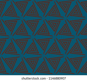 Ornamental seamless pattern. Vector abstract background.