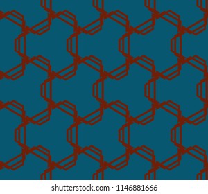 Ornamental seamless pattern. Vector abstract background.
