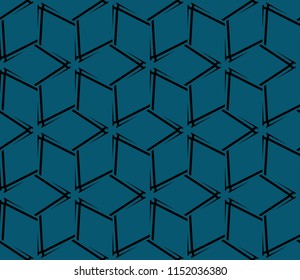 Ornamental seamless pattern. Vector abstract background.