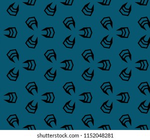 Ornamental seamless pattern. Vector abstract background.