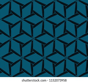 Ornamental seamless pattern. Vector abstract background.