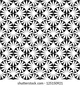 Ornamental seamless pattern. Vector abstract background.